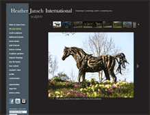 Tablet Screenshot of heatherjansch.com